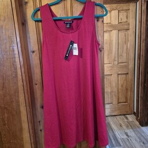 ❤️‍🔥 New Architect Womens Large Pink Tank Dress Nwt